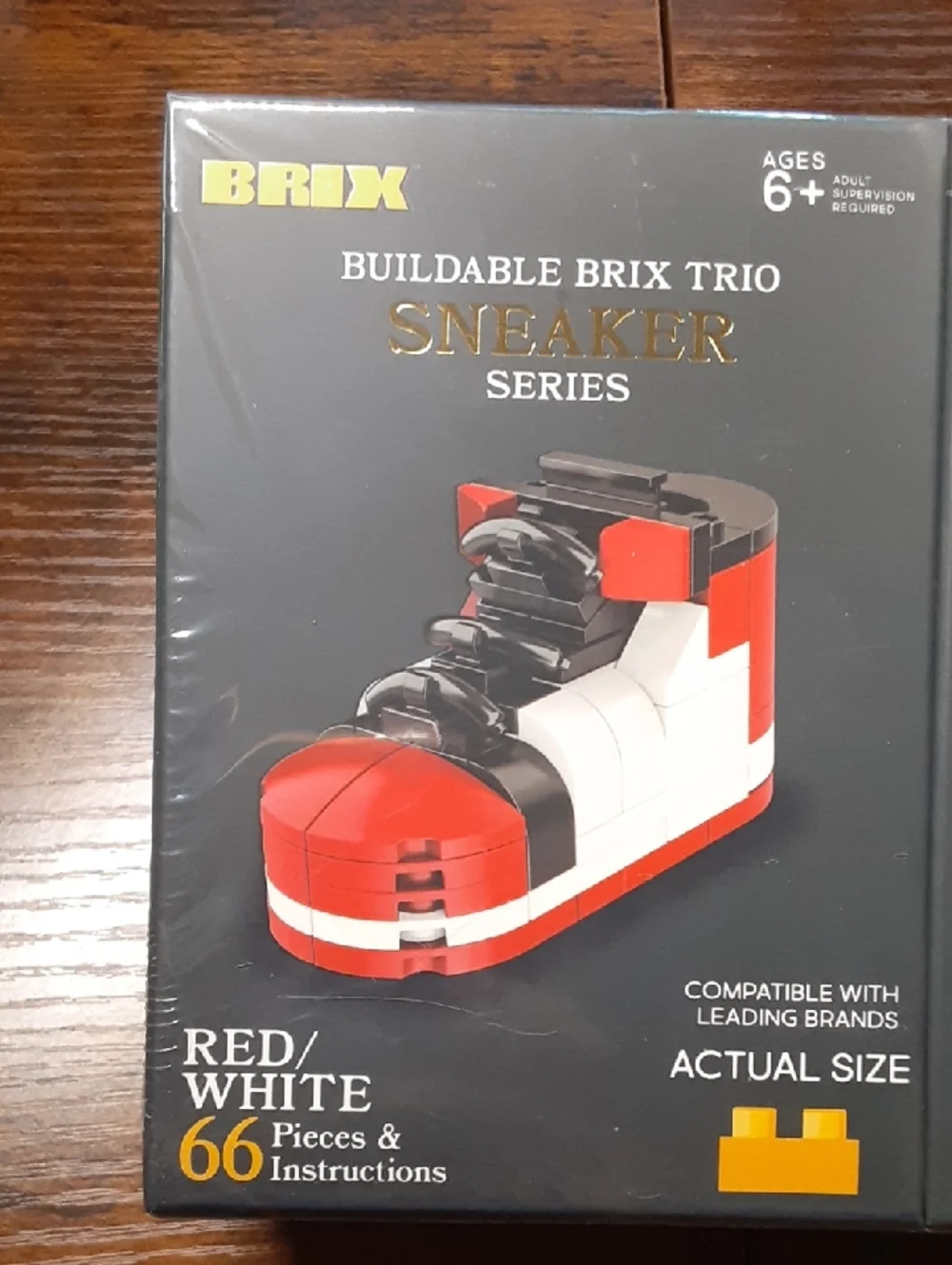 Buildable Brix Trio Sneaker Series